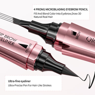 Dual-Ended 3D Eyebrow Pen